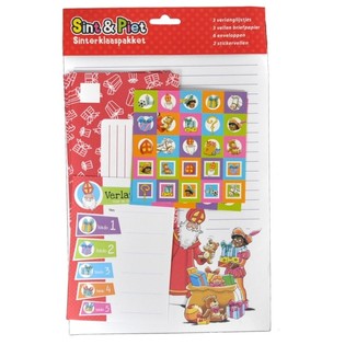 14-delars &Ouml;nskelisteset f&ouml;r Sinterklaas / Jultomten (12-pack)