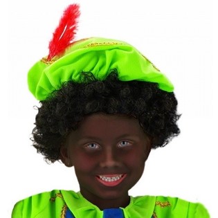 Svarte Petter-baretter f&ouml;r Barn - Sinterklaas-m&ouml;ssa (20-pack)