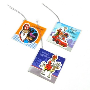 Sinterklaas Presentetiketter i Box (12-pack)