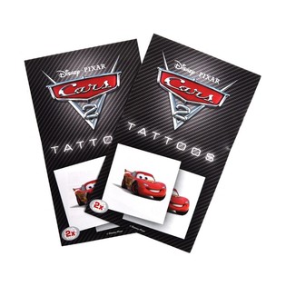 DISNEY CARS 2 TATUERINGSKLISTERM&Auml;RKEN (50 st.)