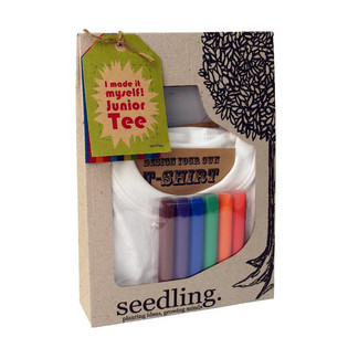SEEDLING SET - DESIGNA DIN EGEN JUNIOR T-SHIRT 1-2 &Aring;R (2-pack)
