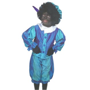 Zwarte Piet Maskeraddr&auml;kt f&ouml;r Pojkar &ndash; Storlek 110 (4-6 &aring;r)