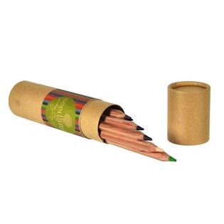 Seedling - 12 tjocka färgpennor i tub (4-pack)