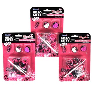 Hello Kitty DIY-Armband Gummiband med Berlocker (12-pack)
