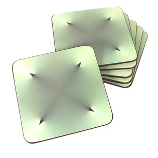 Joseph Joseph Cross 3D Glasunderlägg / Bordsunderlägg - 6-pack (1 set)