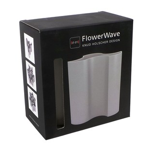D-ZN - Blomvas FLOWERWAVE - Vit (1 st)