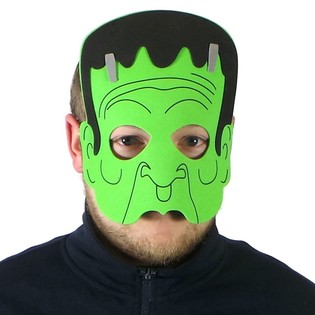 Frankensteinmask i skumgummi (6-pack)