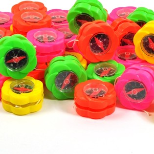 Jojo med kompass f&ouml;r fiskdamm (50-pack)