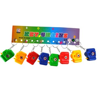 BILD&Ouml;VERSK&Auml;RMARE KAMERA NYCKELRING (12-pack)