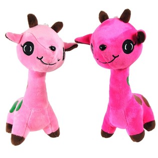 Plyschgiraff med sugpropp 25 cm (12-pack)