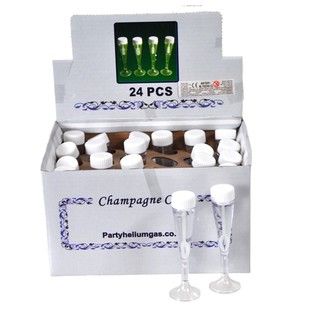 S&aring;pbubblor Champagneglas i Display (24 st.)