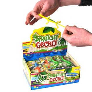 Stretchy Ödla i Display (36 st.)