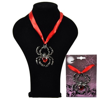 HALSBAND - MODELL: SPINDEL MED RUBIN (12 st.)