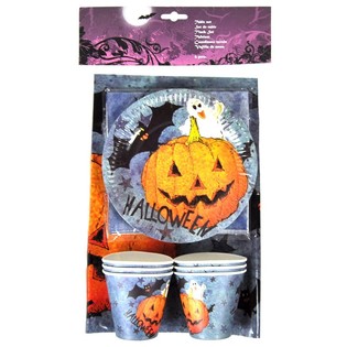 19-delars Halloween Bordsset (6-pack)