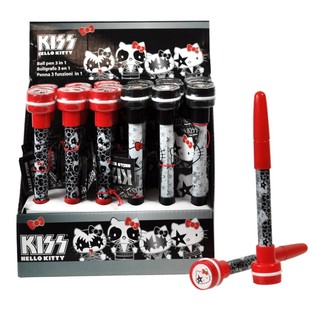 HELLO KITTY - 3-I-1 ST&Auml;MPELPENNA / S&Aring;PBUBBLOR (24 st)