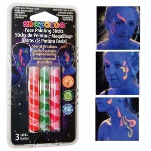 SNAZAROO - Speciell UV-Ansiktsf&auml;rg (6 st.)