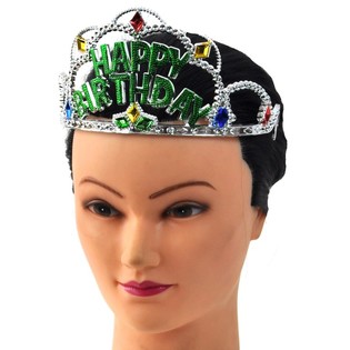 HAPPY BIRTHDAY-krona - Modell 3 (12 st)