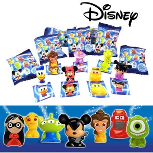 Disney Wikkeez Figurer + Klisterm&auml;rke i Blindbag (300 st)