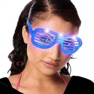 Shutter Shades Glas&ouml;gon med Belysning (24 st.)