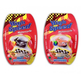 High Speed Friktion Stuntmotorcykel p&aring; Kort (24-pack)