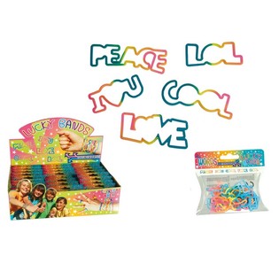 ***FYNDPRIS*** LUCKY BANDS Armband f&ouml;r Barn - Modell: ORD (24 st)