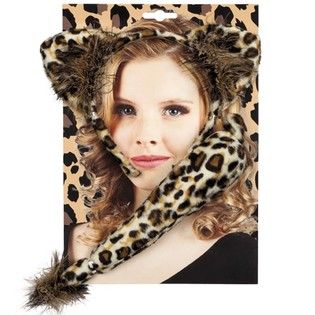 LEOPARDSET - DIADEM OCH SVANS (6-pack)