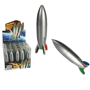 RAKET-KULSPETSPENNA MED 4 F&Auml;RGER I DISPLAY (25 st.)
