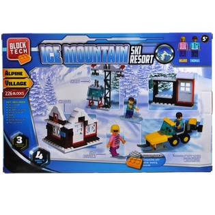Stora Byggklossar Ice Mountain Set - 226 Delar