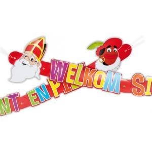 V&auml;lkomstgirlang Sint & Piet 124 cm (12-pack)