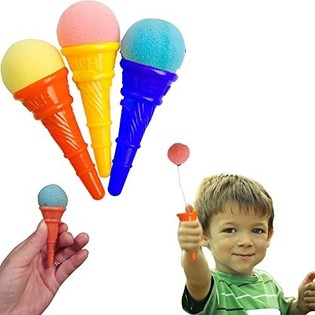 MINI SKJUTANDE GLASSAR I P&Aring;SE 10 CM (30-pack)