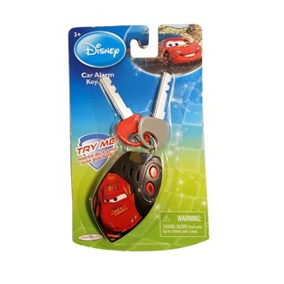Disney Bilar Billeksak Nycklar på Kort (6-pack)