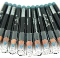 L&auml;pp- och Eyeliner Metallisk Bl&aring; (12-pack)