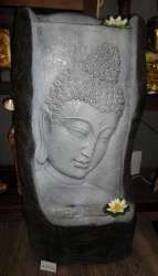 Stor Buddha-staty med Vattenfall (1 st)