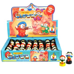 Clown-pennv&auml;ssare i display (48 st)