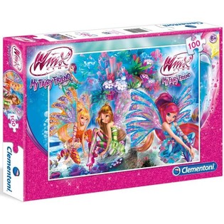 Clementoni Winx Club My Fairy Friend Pussel 100 Bitar (6 st)