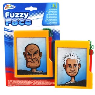 FUZZY FACE / MAGNETISK RITPLATTA P&Aring; KORT (24 st.)