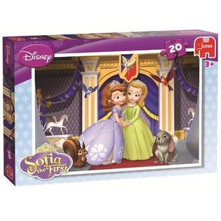 JUMBO DISNEY PUSSEL SOFIA DEN F&Ouml;RSTA I SLOTTET 20 BITAR (4 st)