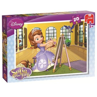Jumbo Disney Pussel Sofia den F&ouml;rsta M&aring;lar 20 Bitar (6 st)