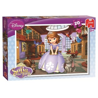 JUMBO DISNEY SOFIA DEN F&Ouml;RSTA PUSSEL I BIBLIOTEKET 20 BITAR (5st.)