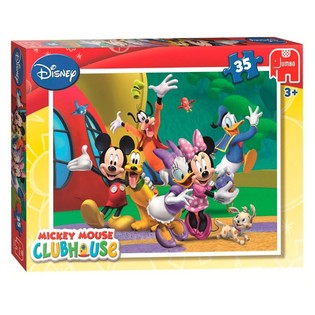 Jumbo Disney Pussel Musse Pigg Clubhouse Gruppbild 35 Bitar (5 st.)