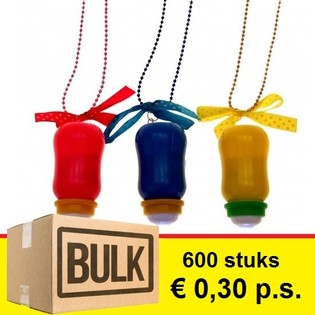 *** STORPACKSERBJUDANDE *** LYSANDE NAPPFLASKA P&Aring; HALSBAND (600 st.)