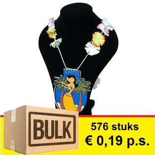 ***PARTIERBJUDANDE*** HAWAIIKRANS MED ANTECKNINGSBOK (576 st)