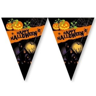 Vimpelgirlang Happy Halloween - 2,3 Meter (6 st)