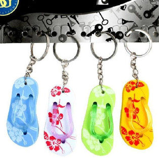 NYCKELRING I FORM AV EN FLIP-FLOP (12-pack)