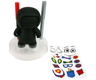 SUNDAY - DEKORERA DIN EGEN FIGUR (4 st.)