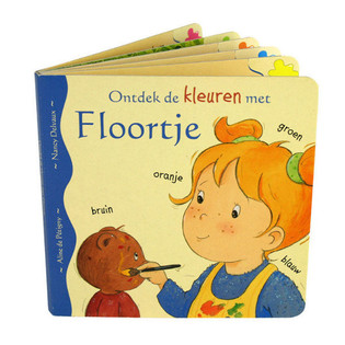 BARNBOK: UPPT&Auml;CK F&Auml;RGERNA MED FLOORTJE (48st)