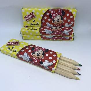 Disney - Minnie Mouse Sm% F%rgpennor 4-pack i Ask (48 st)