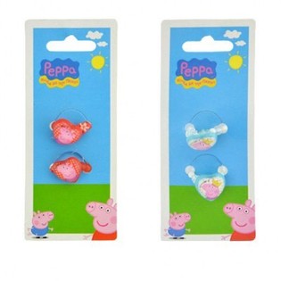 2-delade Peppa Pig barnringsset (24 st.)
