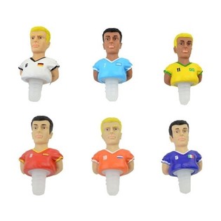 ***SUPERBILLIGT*** Flaskkorkar Mix Fotbollsspelare (240 st)
