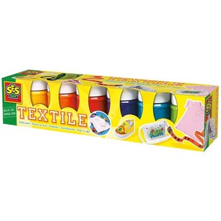 SES Textilfärg Trendy - 6 Färger (1 st.)